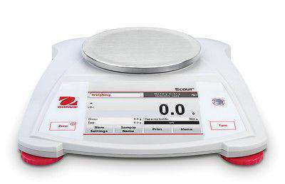 OHAUS Scout STX2201 Capacity 2200g Portable Balance Scale 2 Year Warranty