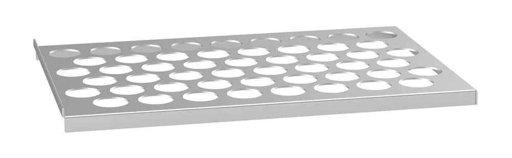 IKA 20004034 Inlay 2, Variable Test Tube Rack for 51 Tubes With 17 mm Diameter, ICC, ML