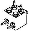 DCI 3024 Syringe Block Control Assembly