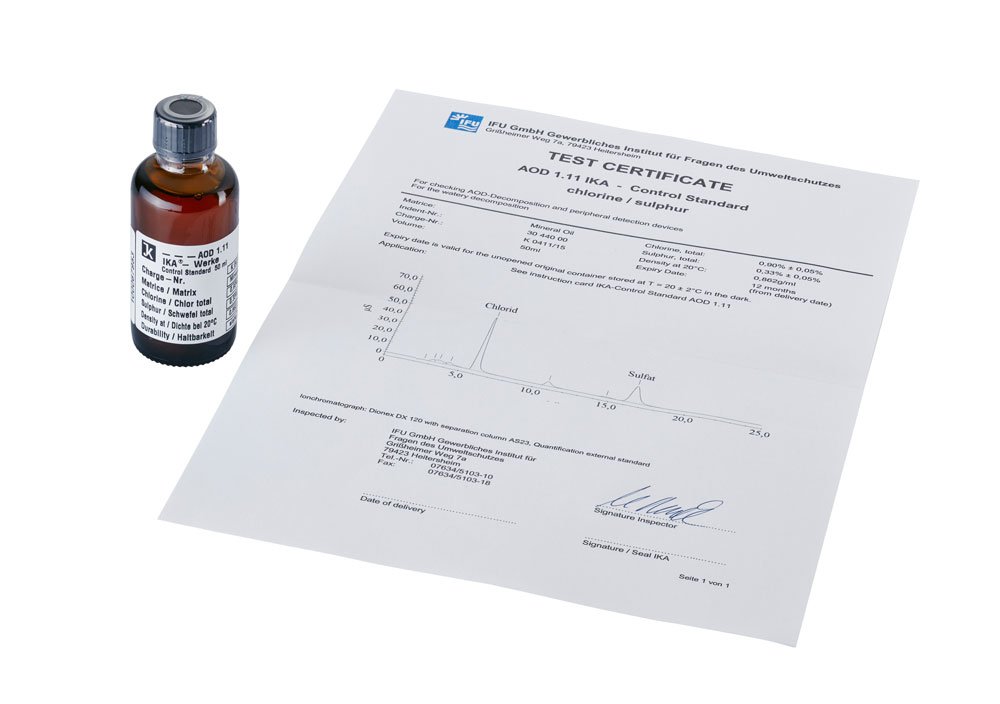 IKA 3044000 AOD 1.11 Control Standard, 0.101 kg