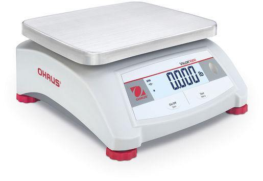 Ohaus 30539392 15.0 kg / 30.0 lb, 2.0 g (0.005 lb), V12P15 Compact Scale