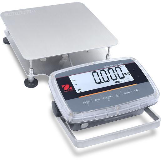 Ohaus i-D61PW25K1R5 Defender 6000 25 kg (50 lb) Capacity, 2 g (0.005 lb) Readability, Washdown Bench Scale