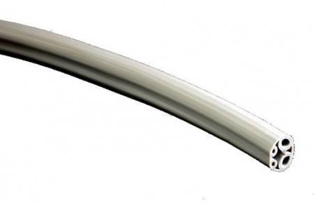 DCI 432 4 Hole, HP Tubing, Asepsis Straight Gray