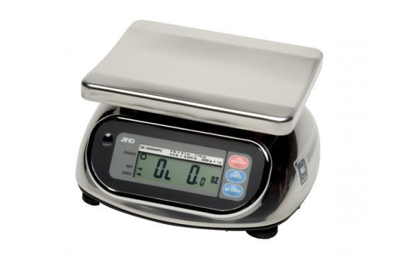 A&D Weighing SK-20KWP Washdown Compact Scale, 44lb x 0.02lb, Legal for Trade with Warranty