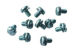 DCI 9024 Screw, Slotted Pan Head, 6-32 x 1/4, Zinc, Package of 10