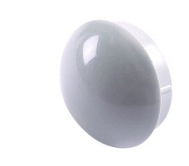 DCI 9224 Cart End Cap, Dome Shape, Gray