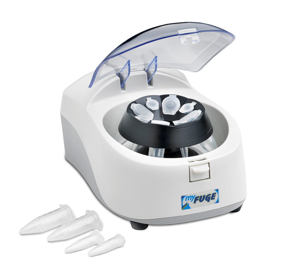 MTC Bio C2595, Myfuge 5 Mini-Centrifuge for 4x5ml Tubes, 5000rpm, 2000xg with 1 Year Warranty