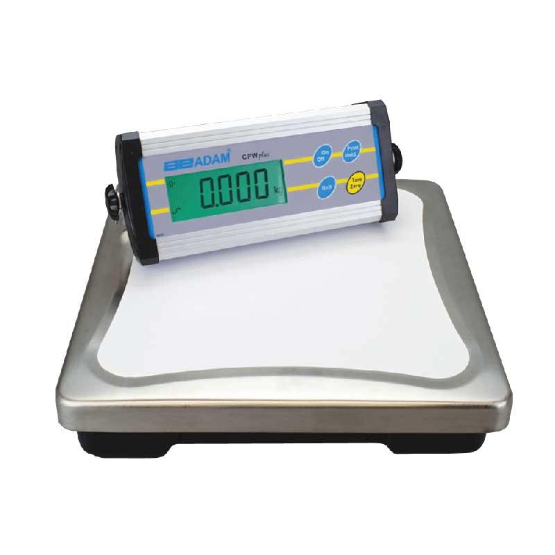 Adam Equipment CPWplus 15 33lb/15kg, 0.01lb/0.005kg, CPWplus Bench Scale - 12 Month Warranty