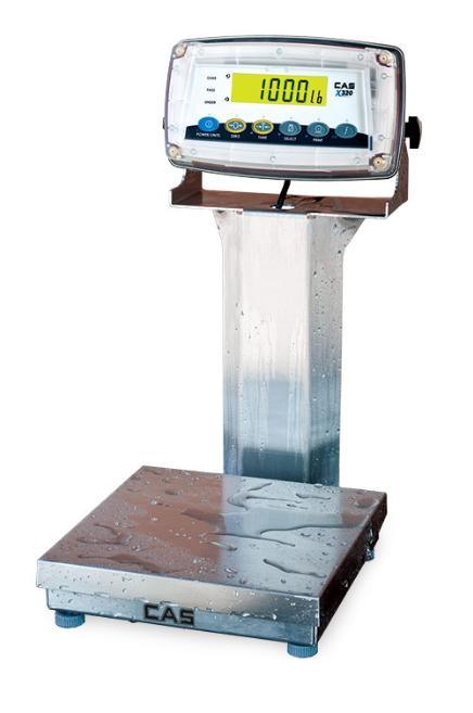 CAS EX-15200, 200 lbs, Enduro Extreme Washdown Checkweigher, 15" x 15" x 3" with 2 Year Warranty