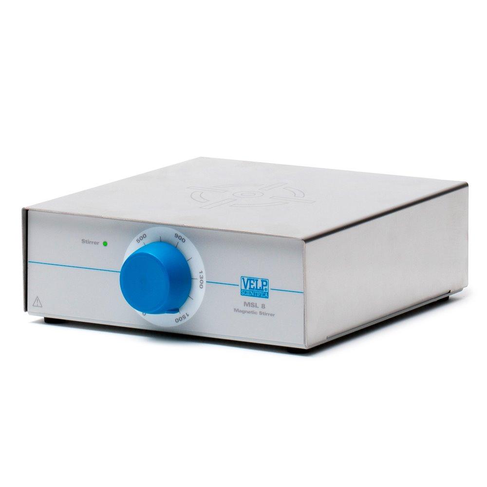 Velp Scientifica F203A0513 MSL8 High Volume Magnetic Stirrer, 100-240V/50-60Hz with 3 years Warranty