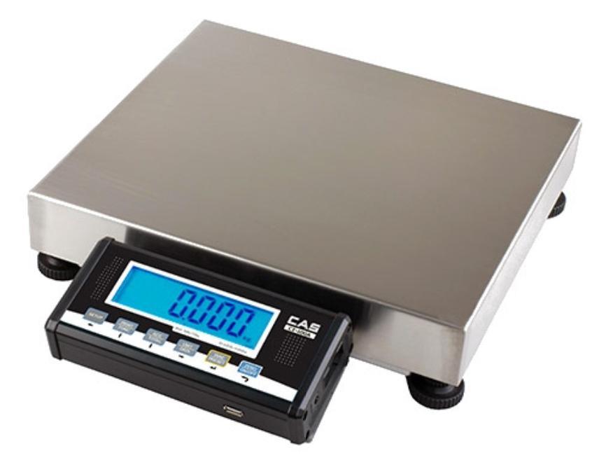 CAS GW-70, 70 x 0.02 lbs, GW Series Parcel/Shipping Scale with 2 Year Warranty