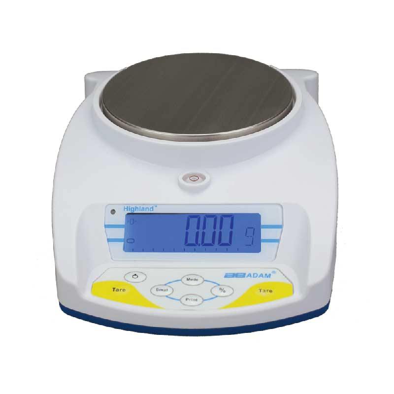 Adam Equipment HCB 1002 1000g, 0.01g, Highland Portable Precision Balance - 24 Month Warranty