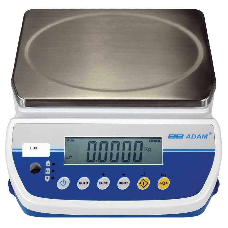 Adam Equipment LBX 3 6lb/3kg, 0.001lb/0.5g, Latitude Compact Bench Scale - 12 Month Warranty