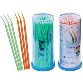 TPC Dental M6500-R Micro Applicators 400/Bx Regular (2X Green/ 2 X Orange) Box