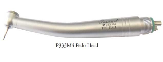 TPC Dental P333-M4 TORNADO PEDO Head PB High Speed 4-Hole