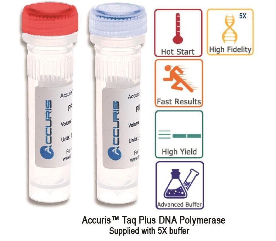 Accuris PR1000-TP-S Taq Plus, Sample, 50 Units