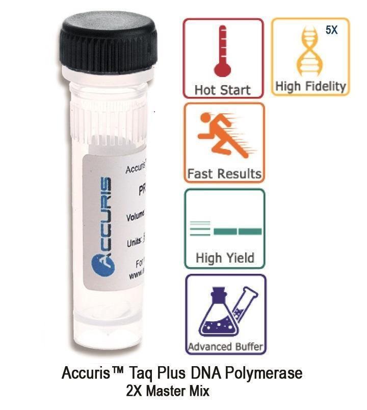 Accuris PR1001-TP-S Taq Plus Master Mix, 2X Conc., Sample, 20 Reactions