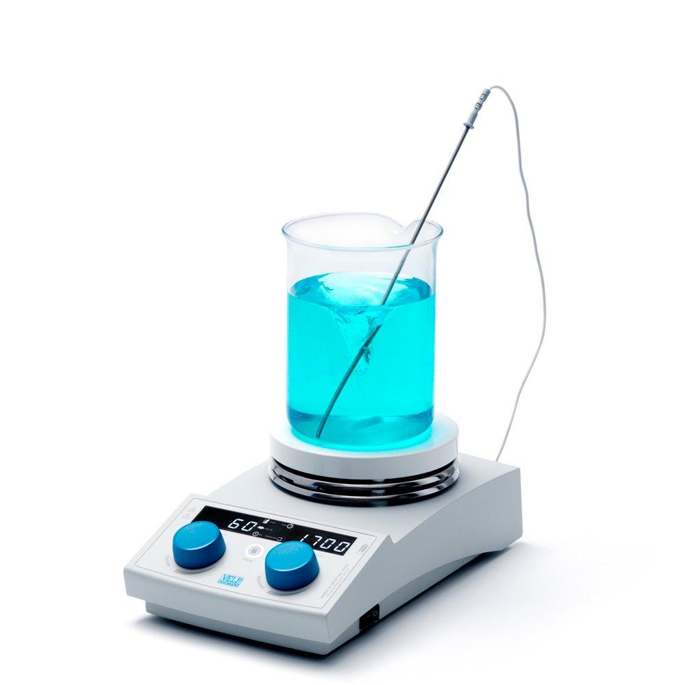 Velp Scientifica SA20510460 AREX-6 Digital Pro Hot Plate Stirrer with Probe, 115V/60Hz