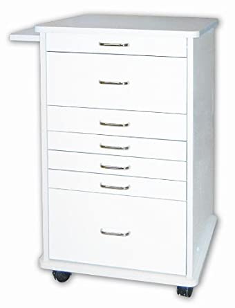 TPC Dental TMC-120-W North Carolina Mobile Cabinet (White)