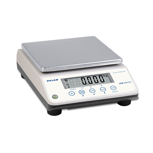 Velab VE-LCB12 12 kg / 25 lb, 0.1 g / 0.0002 lb , Compact Bench Scales - 1 Year Warranty