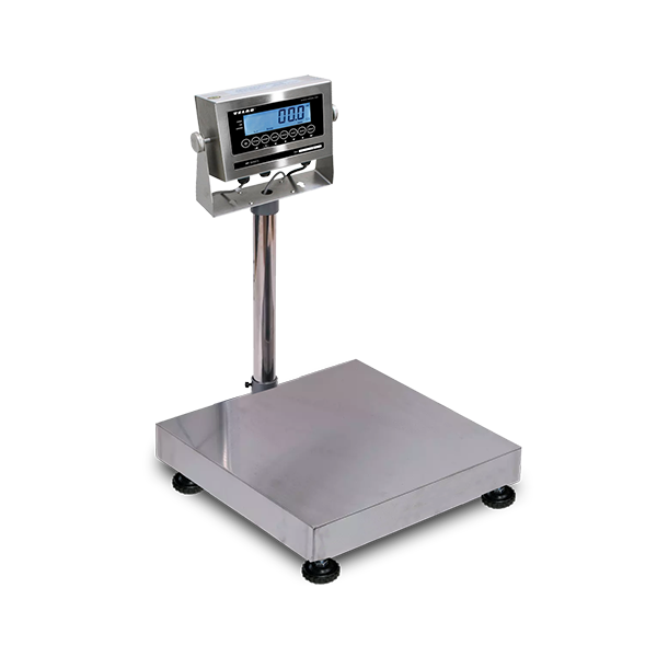 Velab VE-WD60 60 kg / 130 lb, 10 g / 0.02 lb, Washdown Bench and Floor Scale - 1 Year Warranty