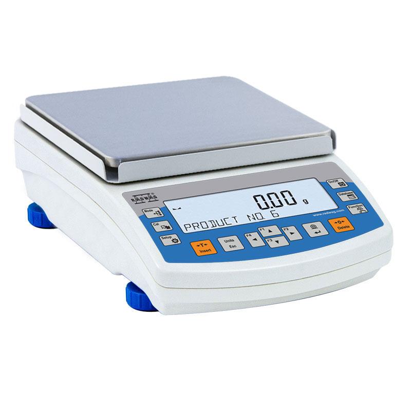 Radwag WL-212-0170 2100 g Capacity, 0.01 g Readability, PS 2100.R2.M Precision Balance with 2 Years Warranty