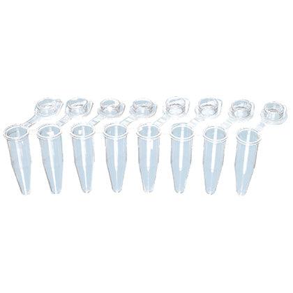 BrandTech Scientific PCR Strip Tubes, 8-Strip with Caps