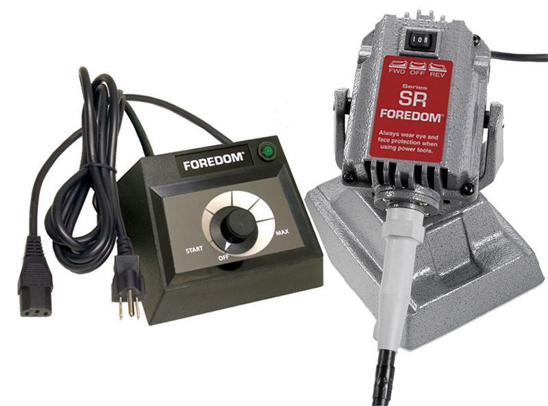 Foredom M.SRB-EMH SR Bench Motor, Dial Control, 230V